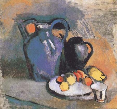 Henri Matisse Still Life with Blue Jug (mk35)